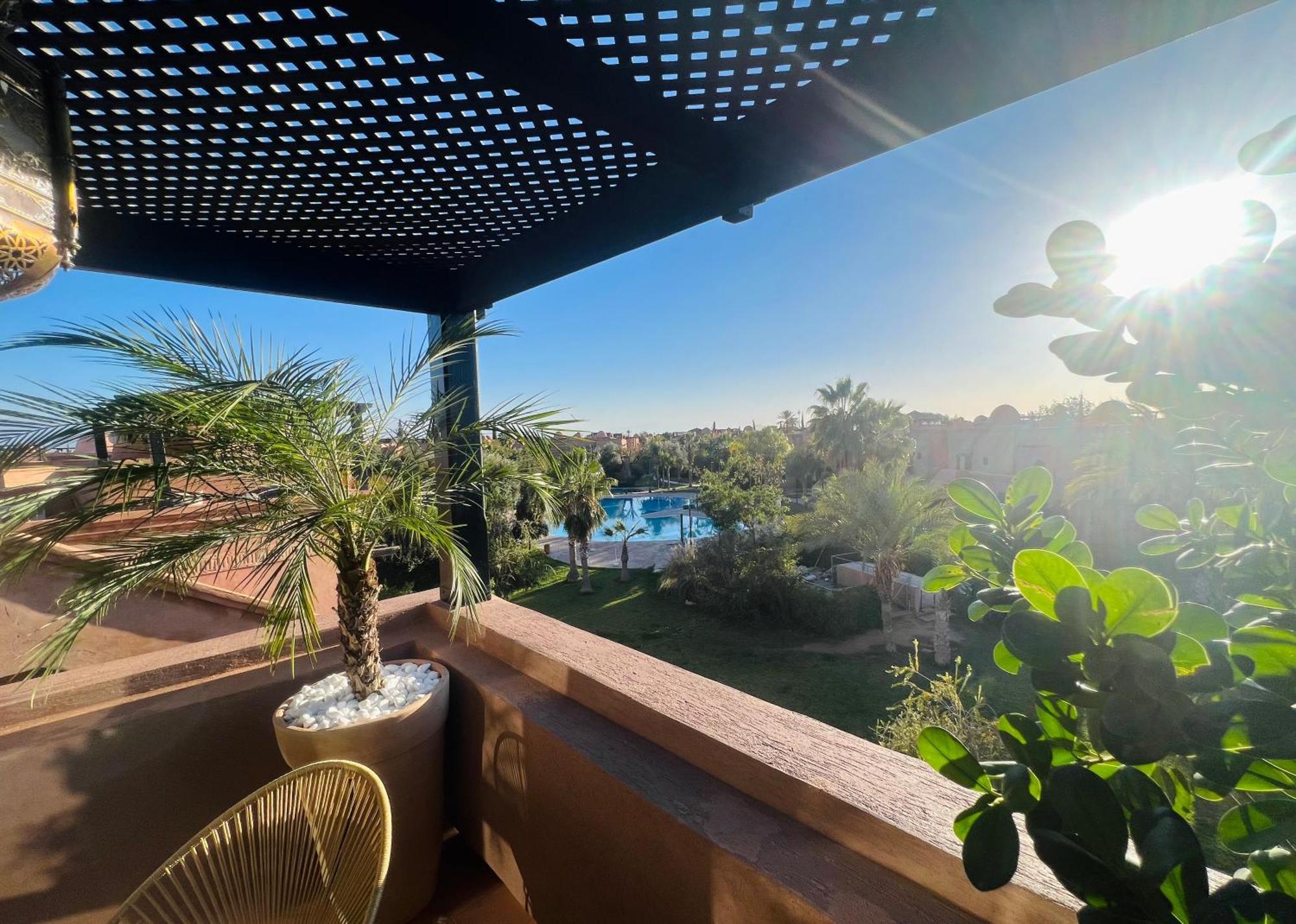 Duplex Atlas Golf Resort Pοοl νieω Seriniτყ&Cαlm Μαρακές Εξωτερικό φωτογραφία